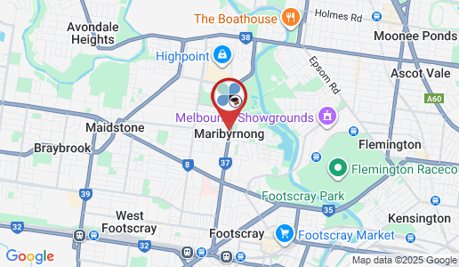 Maribyrnong google map