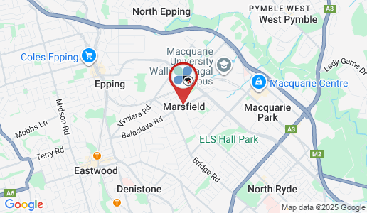 Marsfield google map