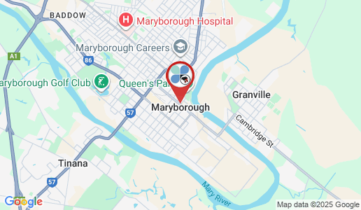 Maryborough google map