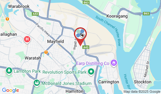 Mayfield East google map