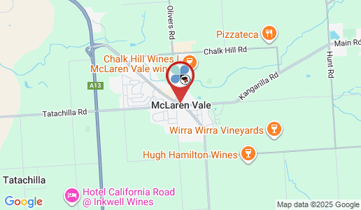 McLaren Vale google map