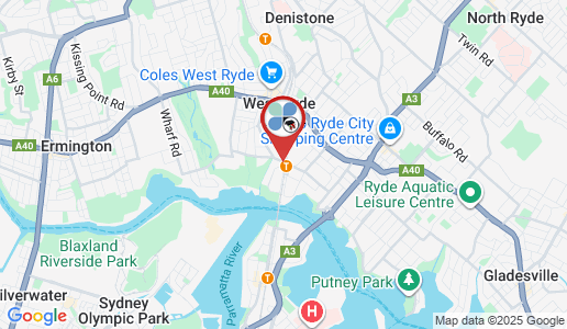 Meadowbank google map