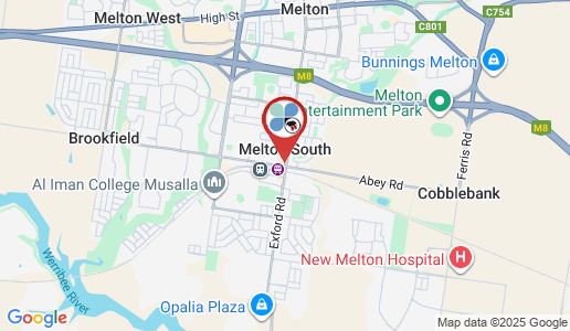 Melton South google map