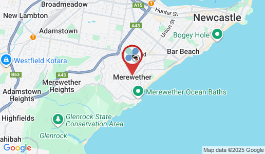 Merewether google map