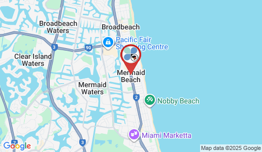 Mermaid Beach google map