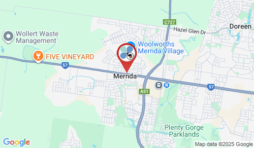 Mernda google map