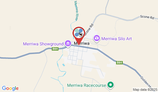 Merriwa google map