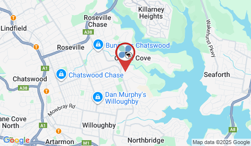 Middle Cove google map