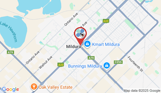 Mildura google map