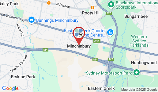 Minchinbury google map