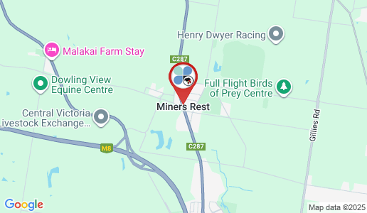 Miners Rest google map