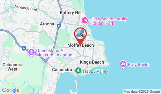 Moffat Beach google map