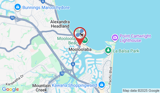 Mooloolaba google map
