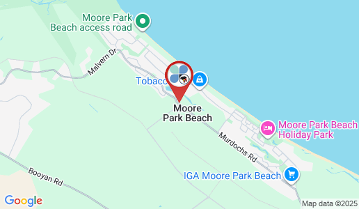 Moore Park Beach google map