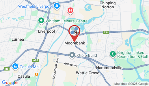 Moorebank google map