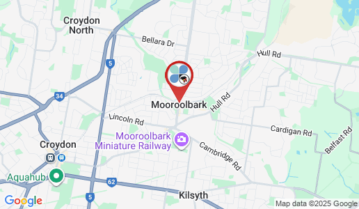 Mooroolbark google map