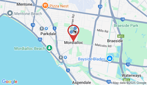 Mordialloc google map
