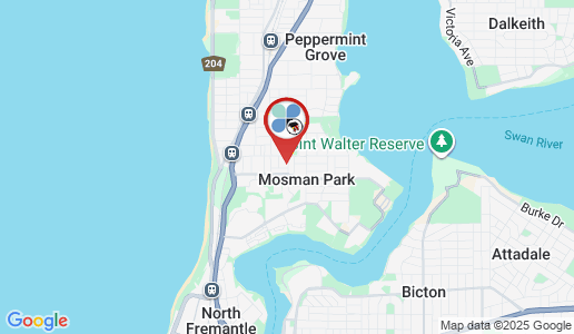 Mosman Park google map