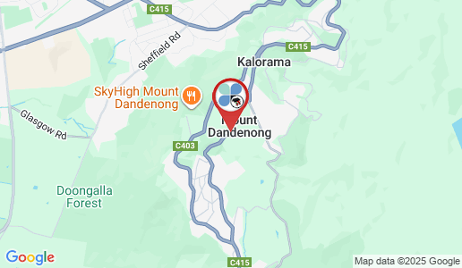 Mount Dandenong google map
