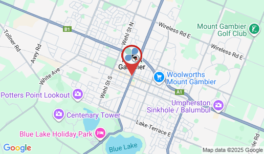 Mount Gambier google map