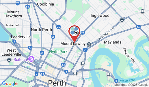 Mount Lawley google map