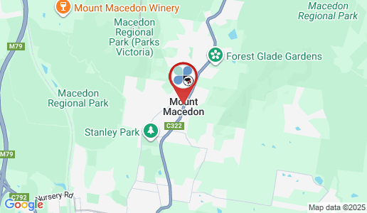 Mount Macedon google map