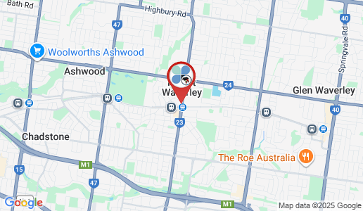 Mount Waverley google map