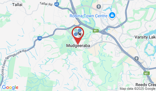Mudgeeraba google map