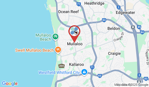 Mullaloo google map