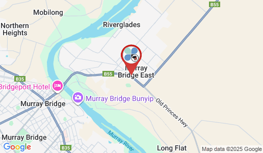 Murray Bridge East google map