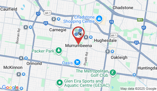 Murrumbeena google map