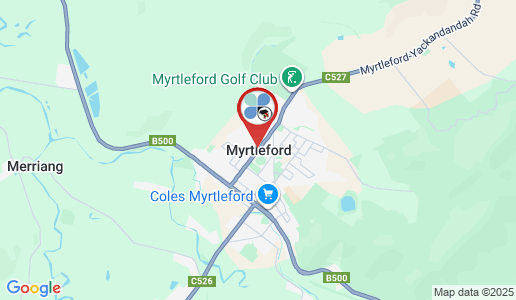 Myrtleford google map