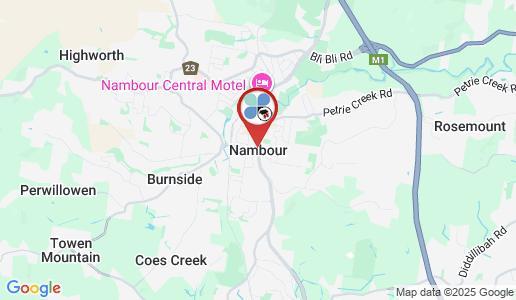 Nambour google map