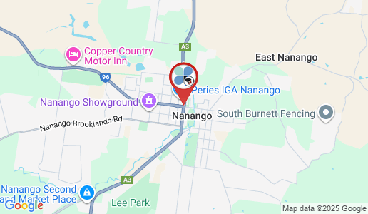 Nanango google map