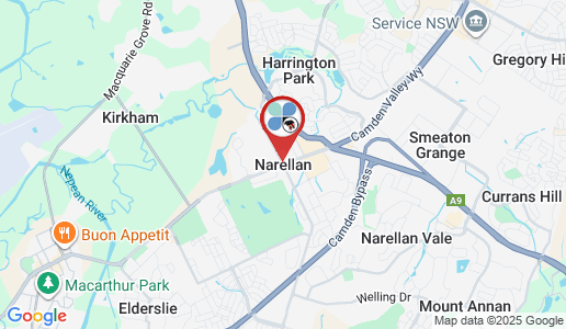 Narellan google map
