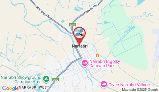Narrabri google map