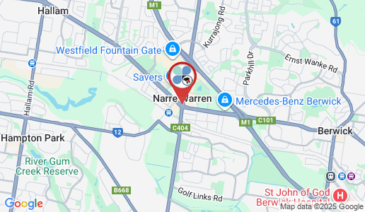 Narre Warren google map