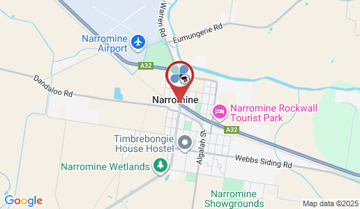 Narromine google map