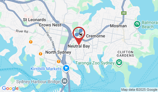 Neutral Bay google map