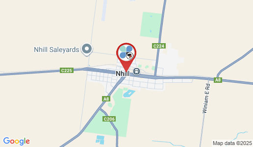 Nhill google map