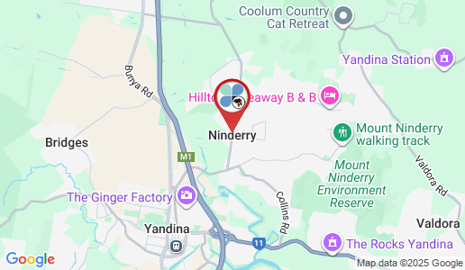 Ninderry google map
