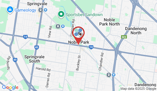 Noble Park google map