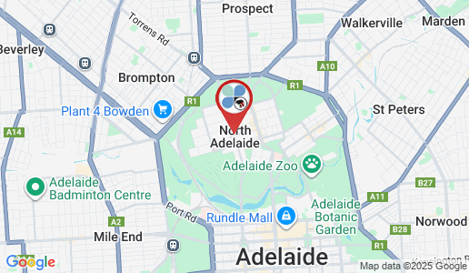North Adelaide google map
