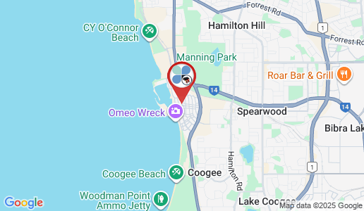 North Coogee google map