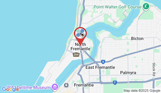 North Fremantle google map