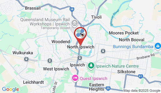 North Ipswich google map
