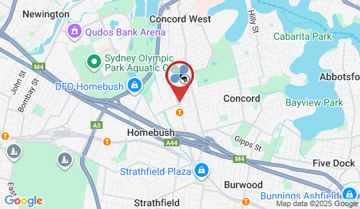 North Strathfield google map