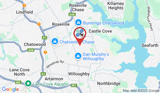 North Willoughby google map