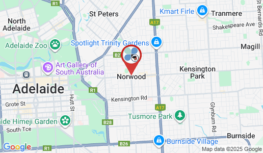 Norwood google map