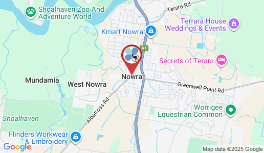 Nowra google map